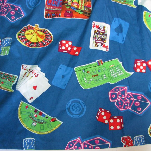 Vintage Gambling Themed Hawaiian Shirt - Picture 6 of 7